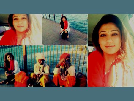 സന്യാസിനിയെപ്പോലെ നയന്‍താര ഹിമാലയത്തില്‍