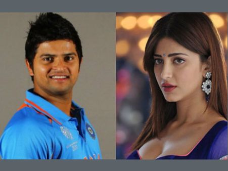 ശ്രുതി ഹാസനും സുരേഷ് റെയ്നയും പ്രണയത്തില്‍