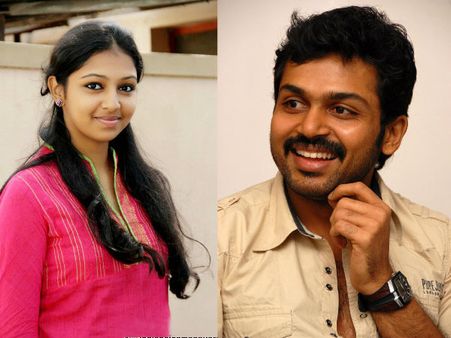 കാര്‍ത്തിയുടെ നായികയായി ലക്ഷ്മി മേനോന്‍