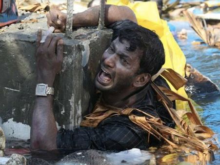 വിശാല്‍ 8മണിക്കൂര്‍ മലിനജലത്തില്‍ മുങ്ങിക്കിടന്നു