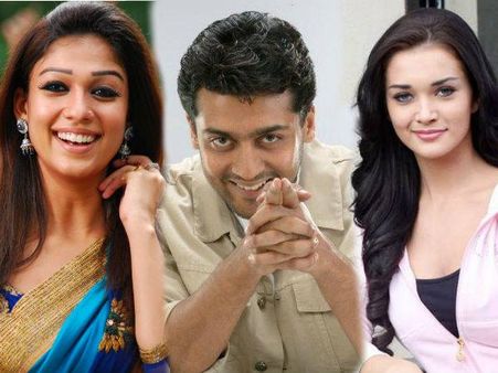 പൂച്ചാണ്ടിയായി സൂര്യ; ഒപ്പം നയന്‍സും എമിയും