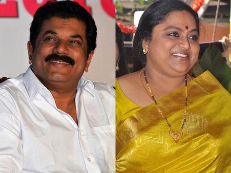 സരിതയും മുകേഷും കോടതിയില്‍; ഇവരിപ്പോഴും പിരിഞ്ഞില്ലേ..