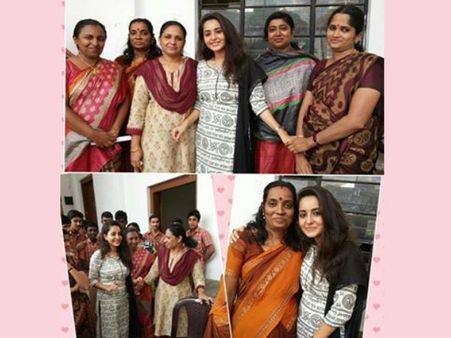 ഭാമ വീണ്ടും പഴയ സ്‌കൂളില്‍ ഓര്‍മകള്‍ അയവിറക്കുന്നു