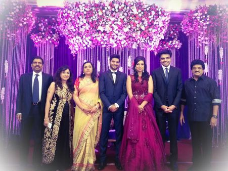 മാധവന്റെ മകളുടെ കല്യാണസത്കാരത്തിന് എത്തിയ സെലിബ്രേറ്റികള്‍