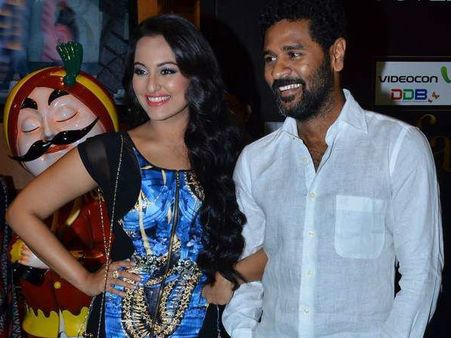 സൊനാക്ഷി എന്റെ ഭാഗ്യമെന്ന് പ്രഭുദേവ