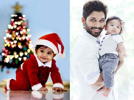 അല്ലു അര്‍ജുന്റെ മകന്‍ കുഞ്ഞു സാന്റയായപ്പോള്‍