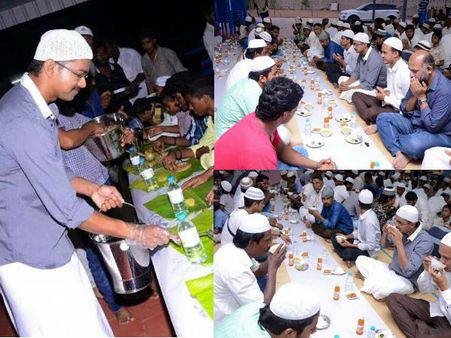 100 മുസ്ലീം സഹോദരങ്ങള്‍ക്ക് വേണ്ടി വിജയ് സംഘടിപ്പിച്ച ഇഫ്താര്‍ പാര്‍ട്ടി