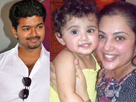 മീനയുടെ മകള്‍, വിജയ് യുടെ മകളായി അഭിനയത്തിലേക്ക്