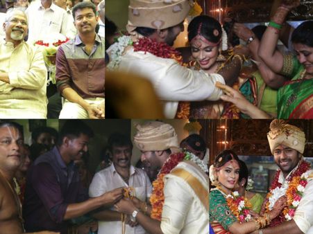 ശാന്തനു ഭാഗ്യരാജിന്റെ വിവാഹം കഴിഞ്ഞു; മോഹന്‍ലാല്‍ വന്നില്ലേ...??