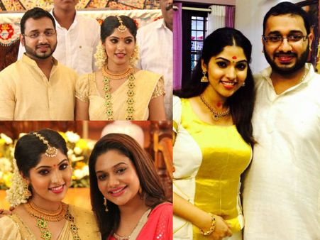 മുക്തയുടെയും റിങ്കു ടോമിയുടെയും വിവാഹ നിശ്ചയം കഴിഞ്ഞു