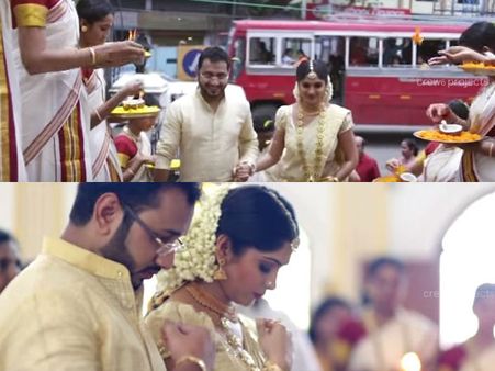 താലപ്പൊലിയും തിരിവാതിരക്കളിയുമായി മുക്തയുടെ വിവാഹ നിശ്ചയം, അതെന്താ? വീഡിയോ കാണൂ
