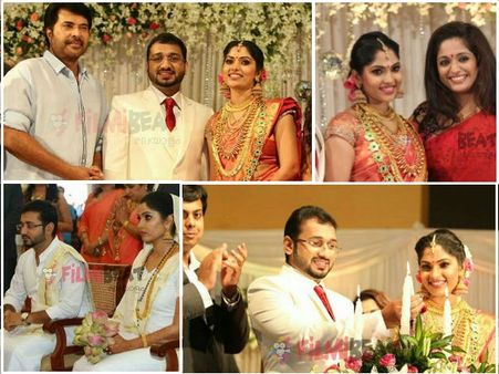 മമ്മൂട്ടി വന്നു, മോഹന്‍ലാലിനെ കണ്ടില്ല; താരസമ്പന്നമായി മുക്തയുടെ വിവാഹസത്കാരം; കാണൂ