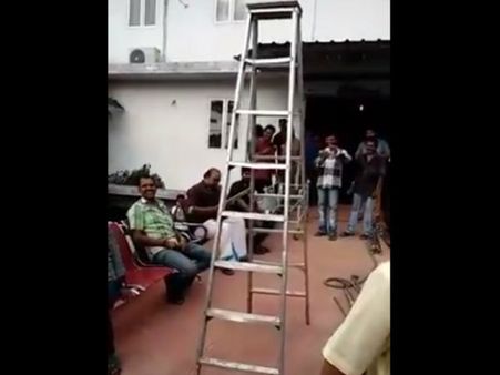 കനലിന്റെ സെറ്റില്‍ ഭൂതം, ദേ നോക്കിക്കേ....