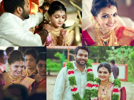 ശരണ്യ മോഹന്റെ വിവാഹ ഫോട്ടോകള്‍ കാണാം