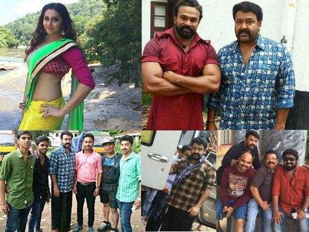 പുലിമുരുകന്റെ ലൊക്കേഷനില്‍ നിന്ന് ചില ചിത്രങ്ങള്‍; ലാലിനൊപ്പം ഹോട്ട് ലുക്കില്‍ നമിതയും