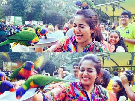 സിനിമയില്‍ മാത്രം കണ്ടിട്ടുള്ള കാവ്യയുടെ ഈ മുഖഭാവം ഒന്ന് നോക്കിയേ..