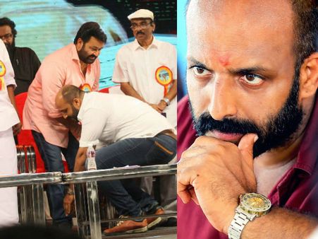 മോഹന്‍ലാലിന്റെ കാല്‍ തൊട്ട് വന്ദിച്ചതെന്തിനാണെന്ന് പദ്മകുമാര്‍ പറയുന്നു