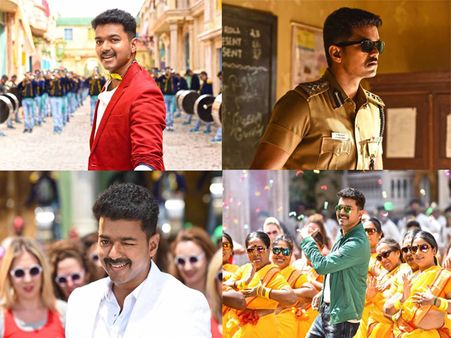 വിജയ് യുടെ പുതിയ ലുക്ക്, തെറിയുടെ ഫോട്ടോസ് കാണൂ