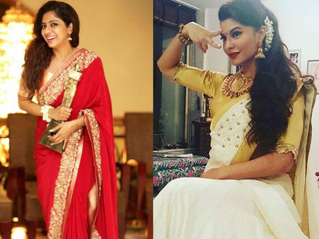 അസിന്റെ കല്യാണ റിസപ്ഷന് പോകാന്‍ ജാക്കിലിന്‍ ഫെര്‍ണാണ്ടസിനെ ഒരുക്കിയത് പൂര്‍ണിമ; ദേ നോക്കൂ