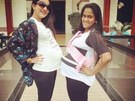 ഗര്‍ഭാവസ്ഥ ആഘോഷിക്കുകയാണ് അര്‍പിത, ഈ ഫോട്ടോസ് നോക്കൂ...