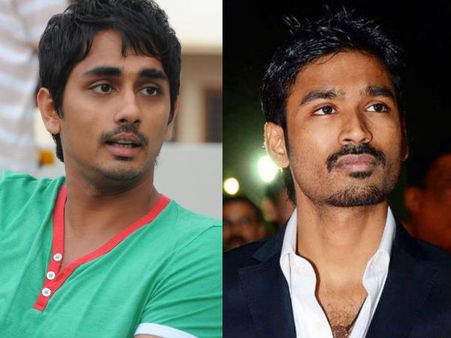 സിദ്ധാര്‍ത്ഥിന് ധനുഷിനോട് അസൂയ, ട്വിറ്ററില്‍ കടുത്ത പോര്