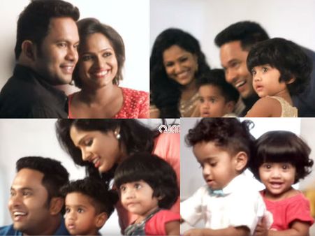 അജു വര്‍ഗ്ഗീസും ഇരട്ടക്കുട്ടികളും, മനോഹരമായ ഫോട്ടോഷൂട്ട് കാണൂ
