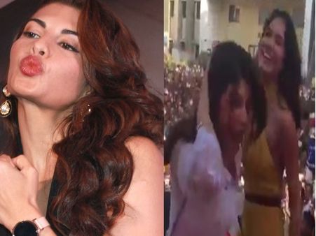 സ്‌റ്റേജില്‍ മൈക്കിന് വേണ്ടി ബോളിവുഡ് താരങ്ങളുടെ പൂര തല്ല്, വീഡിയോ കാണൂ..