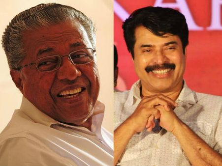 പിണറായിയുടെ സത്യപ്രതിജ്ഞയ്ക്ക് സാക്ഷ്യം വഹിക്കാന്‍ മെഗാസ്റ്റാര്‍ എത്തും