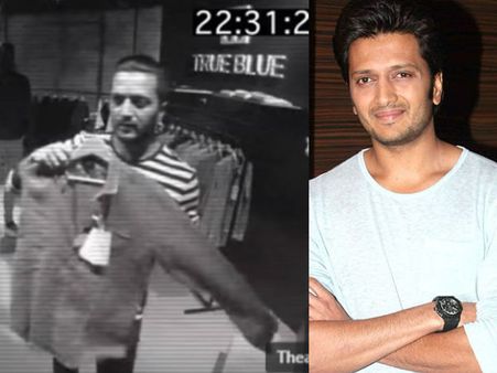 റിതേഷ് ദേശ്മുഖിന്റെ മോഷണം സിസി ടിവി ക്യാമറയില്‍ പതിഞ്ഞു; വീഡിയോ വൈറലാകുന്നു