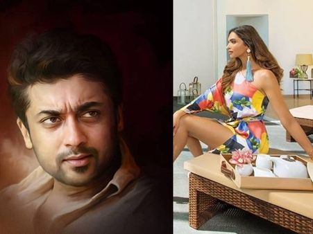 സൂര്യയുടെ 250 കോടി ചിത്രം; ദീപിക പദുക്കോണ്‍ നായികയാകില്ല