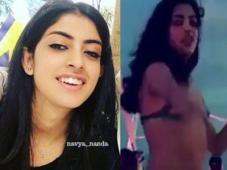 ബച്ചന്റെ കൊച്ചു മകളുടെ ബിക്കിനി ഡാന്‍സ് സോഷ്യല്‍ മീഡിയയില്‍ തരംഗമാകുന്നു