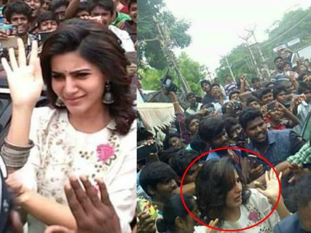 ഉദ്ഘാടനത്തിന് എത്തിയ സമാന്തയ്ക്ക് ആരാധകര്‍ കൊടുത്ത മുട്ടന്‍ പണി