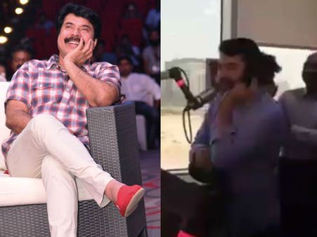 മമ്മൂട്ടി പെണ്‍ ശബ്ദം അനുകരിയ്ക്കുന്ന വീഡിയോ വൈറലാകുന്നു