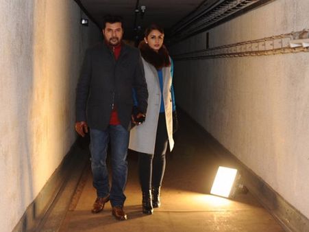 കാന്‍ ഐ കിസ് യു... മമ്മൂട്ടിയുടെ ചോദ്യം കേട്ട് ഞെട്ടി തരിച്ച് ഹുമാ ഖുറേഷി!!