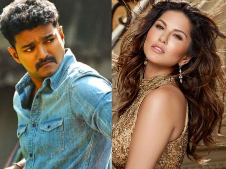 പ്രതിഫലത്തെ ചൊല്ലിയുള്ള തര്‍ക്കം, വിജയ് ചിത്രത്തില്‍ നിന്ന് സണ്ണി ലിയോണിനെ ഒഴിവാക്കി