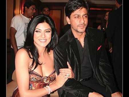 എയര്‍പോര്‍ട്ടില്‍ സുഷ്മിതാ സെന്നിനെ കണ്ടപ്പോള്‍ ഷാറൂഖ് ഖാന്‍ ചെയ്തത്!