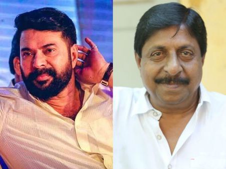 പൊതുവേദിയില്‍ ശ്രീനിവാസനെ തോണ്ടിവിട്ട് മമ്മൂട്ടി; പദ്മശ്രീ ലഭിച്ചവരോട് വാഗ്വാദത്തിനില്ല എന്ന് ശ്രീനി