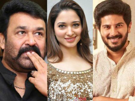 മോഹന്‍ലാലും ദുല്‍ഖറും തമന്നയും ഒരേ വേദിയില്‍ എന്താ സംഭവം???