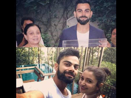 കാമുകിയുയായിരുന്ന അനുഷ്‌കക്ക് വനിതാദിനത്തില്‍ കോലിയുടെ ആശംസയോ ?