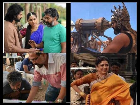 ബാഹുബലി ലോക്കേഷന്‍ ചിത്രങ്ങള്‍ കണ്ടു നോക്ക്! 'ഭല്ലാലദേവ' ചിരിച്ചാല്‍ എങ്ങനെയുണ്ടാവുമെന്നറിയാം!