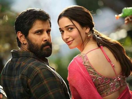 സായ് പല്ലവി നിരസിച്ച വേഷം തമന്ന ഏറ്റെടുത്തു, വിക്രമിനൊപ്പം തമന്ന, ചിത്രങ്ങള്‍ വൈറലാവുന്നു !!