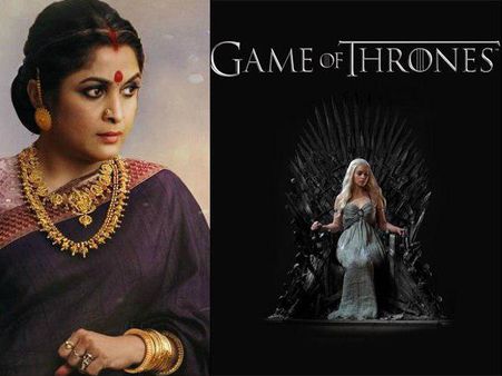 ബാഹുബലിയിലെ ശിവകാമി ദേവി ഗെയിം 'ഓഫ് ത്രോണ്‍സി'ലും ഹിറ്റായെന്ന് സോഷ്യല്‍ മീഡിയയുടെ കണ്ടുപിടുത്തം!