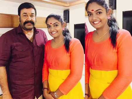 ഒടിയനൊപ്പം കാരവനില്‍ ഇത്തിരി നേരം, പ്രേമി വിശ്വനാഥിന്റെ ഫോട്ടോ വൈറലാവുന്നു !!