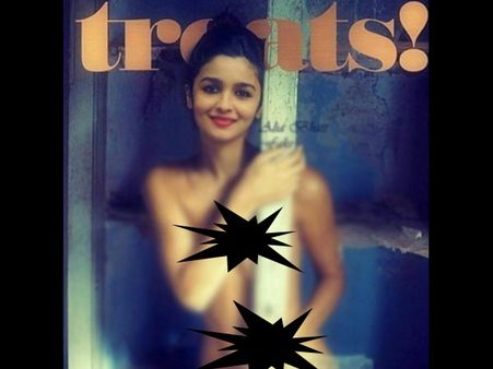 പൂര്‍ണനഗ്നയായി ആലിയ ഭട്ട് മാഗസിന്‍ കവര്‍ ചിത്രത്തില്‍, ദീപികയ്ക്ക് കിട്ടിയ പണി ആലിയയ്ക്കും!!