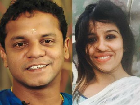 രഞ്ജിനിയെ മലയാളം പഠിപ്പിക്കാന്‍ ശ്രമിച്ച ധര്‍മജന് കിട്ടിയ പണി, ആരോ വിളിക്കുന്നുണ്ടെന്ന് തോന്നുന്നു..