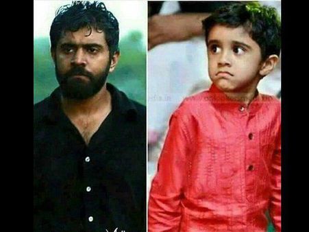 അപ്പന്റെ അതേ കലിപ്പ് ലുക്കില്‍ ദാവീദ്, ഇവന്‍ ശരിക്കും തകര്‍ക്കും, ദാവീദിന്റെ നോട്ടം എങ്ങോട്ടാ?