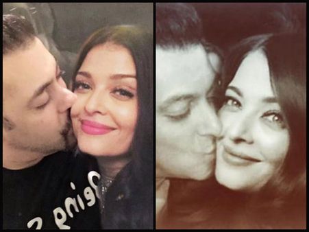 ഐശ്വര്യ റായിയുടെ കവിളില്‍ സല്‍മാന്‍ ഖാന്റെ ചുടുചുംബനം! അഭിഷേക് ബച്ചനിട്ടുള്ള പണിയായിരുന്നോ??