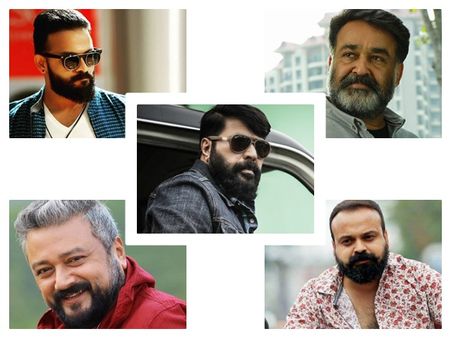 താടി താരരാജാക്കന്മാര്‍ക്കും ഒരു അലങ്കാരമാണ്! ഇതില്‍ ആരുടെ താടിയാണ് സൂപ്പര്‍ ലുക്കിലുള്ളത്?