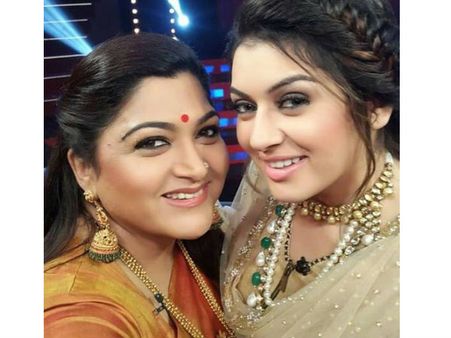 ഹന്‍സികയെ ' ചിന്ന ഖുശ്ബു' എന്ന് വിളിക്കരുത്! ഇത് ഖുശ്ബുവിന്റെ അന്ത്യശാസനം..!