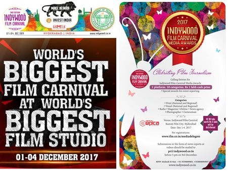 ഇന്‍ഡിവുഡ് ഫിലിം കാര്‍ണിവല്‍ മീഡിയ അവാര്‍ഡ്: എന്‍ട്രികള്‍ ക്ഷണിച്ചു